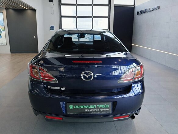 2008 Mazda 6 II (GH), синий - вид 5