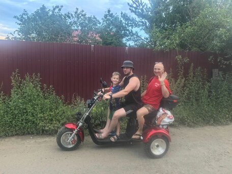 2026 White Siberia Pro Trike, красный, 255000 рублей, вид 5
