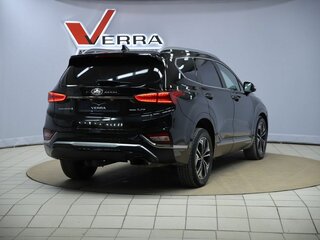 2018 Hyundai Santa Fe IV, чёрный, 2390000 рублей, вид 5