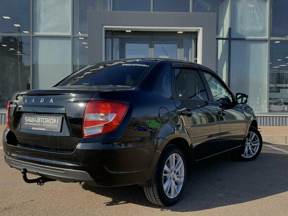 2022 Lada (ВАЗ) Granta I Рестайлинг, чёрный, 750000 рублей - вид 7