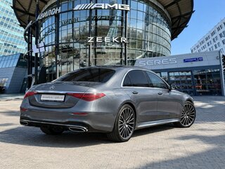 2021 Mercedes-Benz S-Класс 400 d Long 4MATIC VII (W223), серый, 9000000 рублей, вид 2