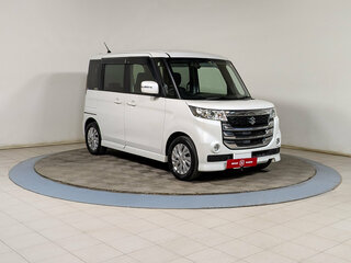 2017 Suzuki Spacia MHEV I Рестайлинг, белый, 849900 рублей, вид 2