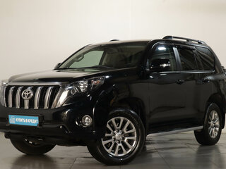 2016 Toyota Land Cruiser Prado 150 Series Рестайлинг 1, чёрный, 4079000 рублей, вид 4