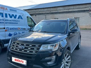 2017 Ford Explorer V Рестайлинг 2, чёрный, 2590000 рублей, вид 1