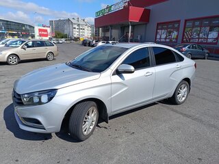 2019 Lada (ВАЗ) Vesta I, серебристый, 770000 рублей, вид 2