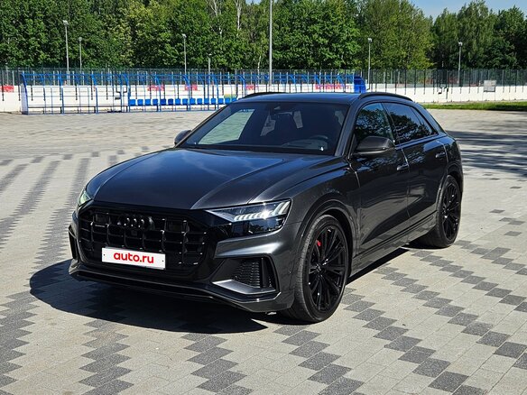 2023 Audi Q8 50 TDI I (4M), серый - вид 2