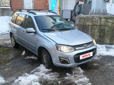 2014 Lada (ВАЗ) Kalina II, голубой, вид 5