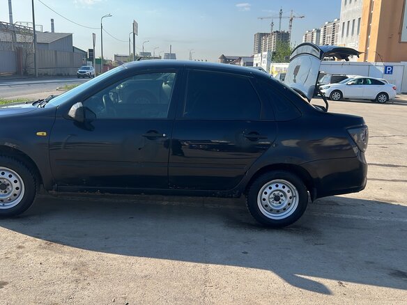 2013 Lada (ВАЗ) Granta I, синий, 230000 рублей - вид 10