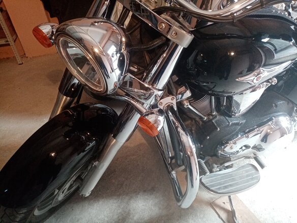 2007 Kawasaki VN2000 Vulcan, чёрный, 1100000 рублей - вид 11