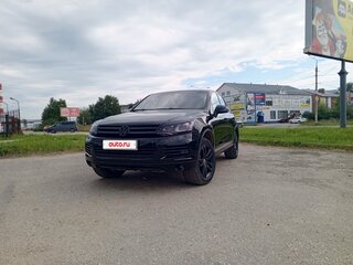 2010 Volkswagen Touareg II, чёрный, 1520000 рублей, вид 1