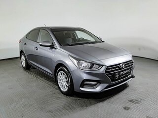2017 Hyundai Solaris II, серый, 1357200 рублей, вид 3