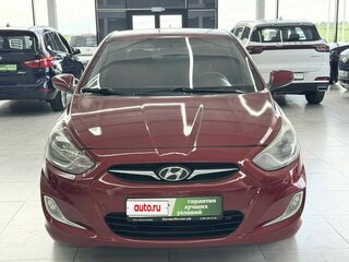 2011 Hyundai Solaris I, красный, 589000 рублей, вид 2