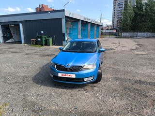 2015 Skoda Rapid I, синий, 550000 рублей, вид 3