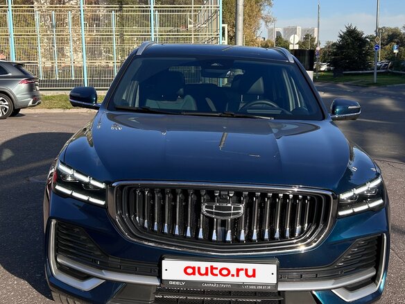 2024 Geely Monjaro I, синий