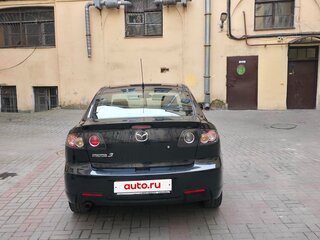2007 Mazda 3 I (BK) Рестайлинг, чёрный, 500000 рублей, вид 3