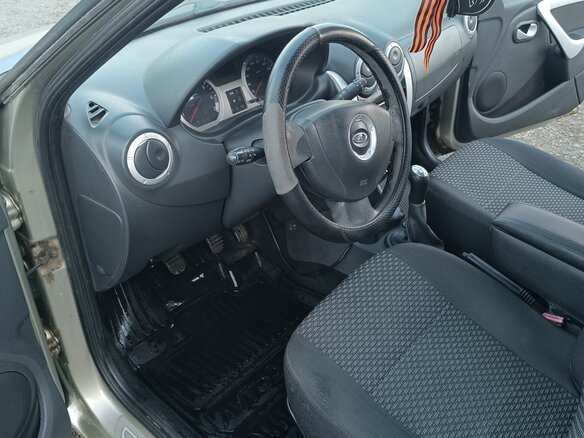 2012 Lada (ВАЗ) Largus I, серый, 620000 рублей - вид 8