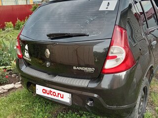 2010 Renault Sandero I, чёрный, 335000 рублей, вид 4