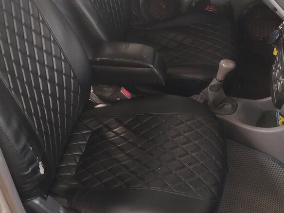 2003 Hyundai Accent ТагАЗ II, серебристый, 200000 рублей - вид 7