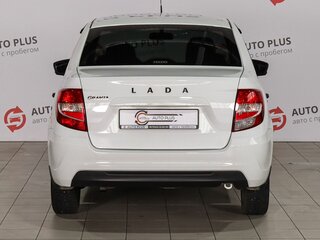 2020 Lada (ВАЗ) Granta I Рестайлинг, белый, 670000 рублей, вид 4