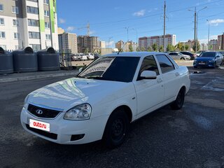 2014 Lada (ВАЗ) Priora I Рестайлинг, белый, 530000 рублей, вид 1