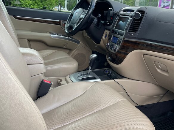 2011 Hyundai Santa Fe II Рестайлинг, белый, 1290000 рублей - вид 6
