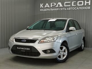 2010 Ford Focus II Рестайлинг, серебристый, 490000 рублей, вид 1