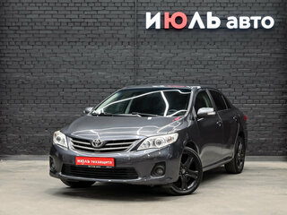 2011 Toyota Corolla X (E140, E150) Рестайлинг, чёрный, 970000 рублей, вид 1
