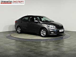 2016 Kia Rio III Рестайлинг, серый, 1026000 рублей, вид 3