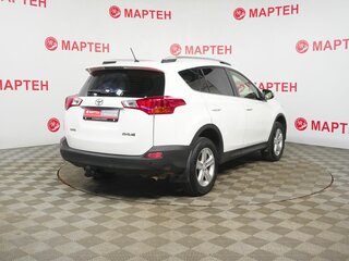 2013 Toyota RAV4 IV (XA40), белый, 1480000 рублей, вид 5