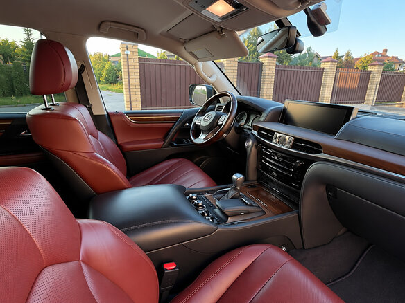 2015 Lexus LX 450d III Рестайлинг 2, синий, 5750000 рублей - вид 12