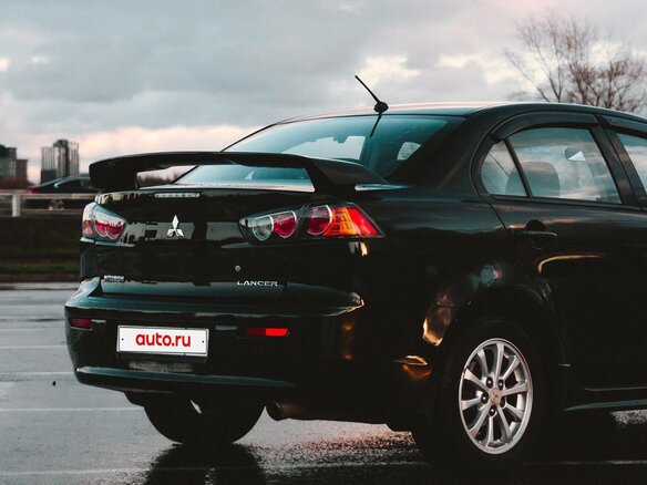 2012 Mitsubishi Lancer X Рестайлинг, чёрный, 750000 рублей - вид 5