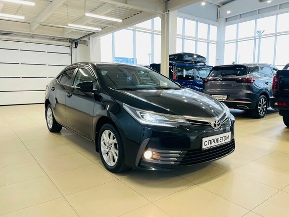2017 Toyota Corolla XI (E160, E170, E180) Рестайлинг 1, чёрный, 1729000 рублей - вид 8