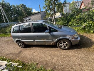 2004 Opel Zafira A Рестайлинг, серый, 101000 рублей, вид 2