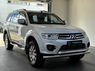 2014 Mitsubishi Pajero Sport II Рестайлинг, белый, 2205000 рублей, вид 3