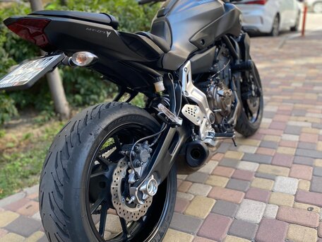 2014 Yamaha MT-07 (FZ-07), серый, 670000 рублей, вид 5