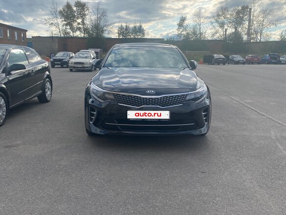 2016 Kia Optima IV, чёрный