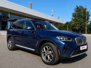 2023 BMW X3 30i III (G01) Рестайлинг, синий, 3886000 рублей, вид 3