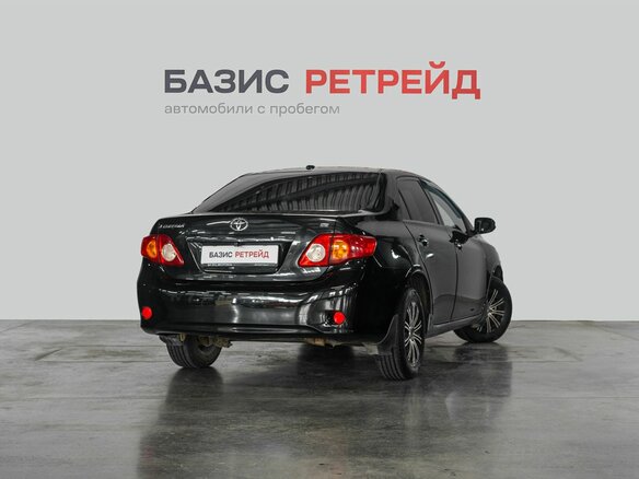 2008 Toyota Corolla X (E140, E150), чёрный, 799000 рублей - вид 4