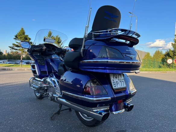 2002 Honda GL 1800 Gold Wing, синий - вид 8
