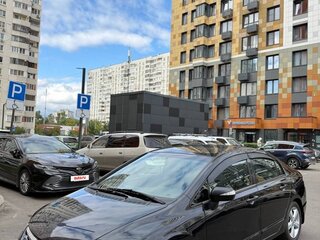 2007 Honda Civic VIII, чёрный, 450000 рублей, вид 2