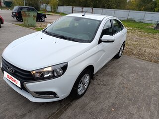 2018 Lada (ВАЗ) Vesta I, белый, 990000 рублей, вид 1