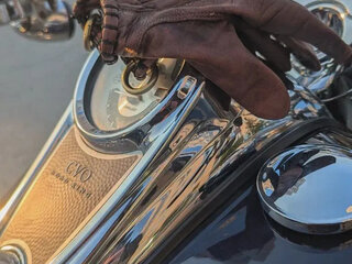 2008 Harley-Davidson Road King, синий, 980000 рублей, вид 2