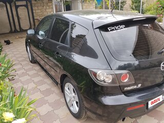 2008 Mazda 3 I (BK) Рестайлинг, чёрный, 500000 рублей, вид 5