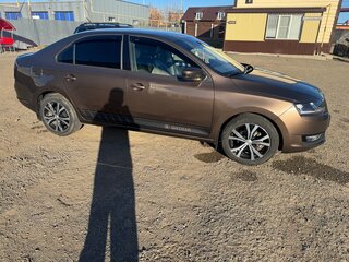 2018 Skoda Rapid I Рестайлинг, коричневый, 1250000 рублей, вид 4