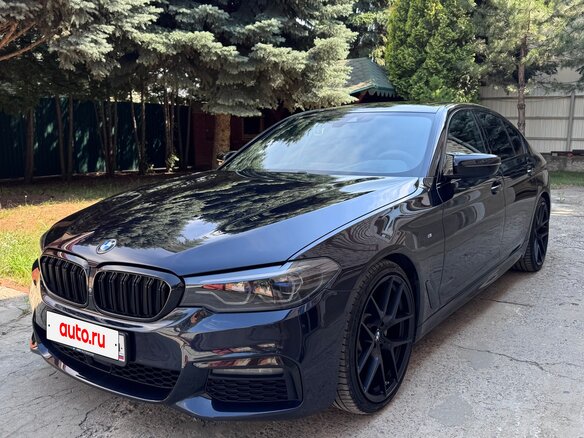 2019 BMW 5 серии 520d VII (G30/G31/G38), чёрный, 3790000 рублей - вид 10