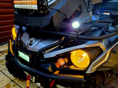 2016 BRP Can-Am Outlander L 570 (MAX), серебристый, 1400000 рублей, вид 5