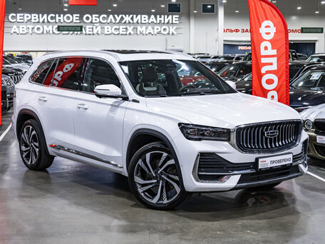 2023 Geely Monjaro I, белый, 3249585 рублей, вид 4