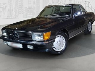 1989 Mercedes-Benz SL-Класс 300 III (R107, C107), чёрный, 5540000 рублей, вид 1