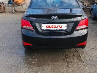 2014 Hyundai Solaris I Рестайлинг, чёрный, 623000 рублей, вид 3