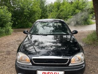 2009 Chevrolet Lanos I, чёрный, 104000 рублей, вид 1